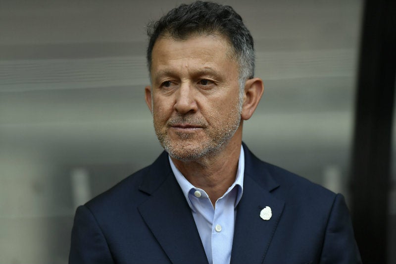 Osorio, durante un juego del Tri en Rusia 2018