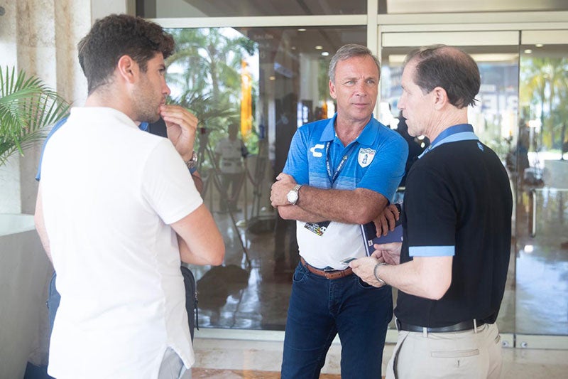 Andrés Fassi en la Semana del Futbol