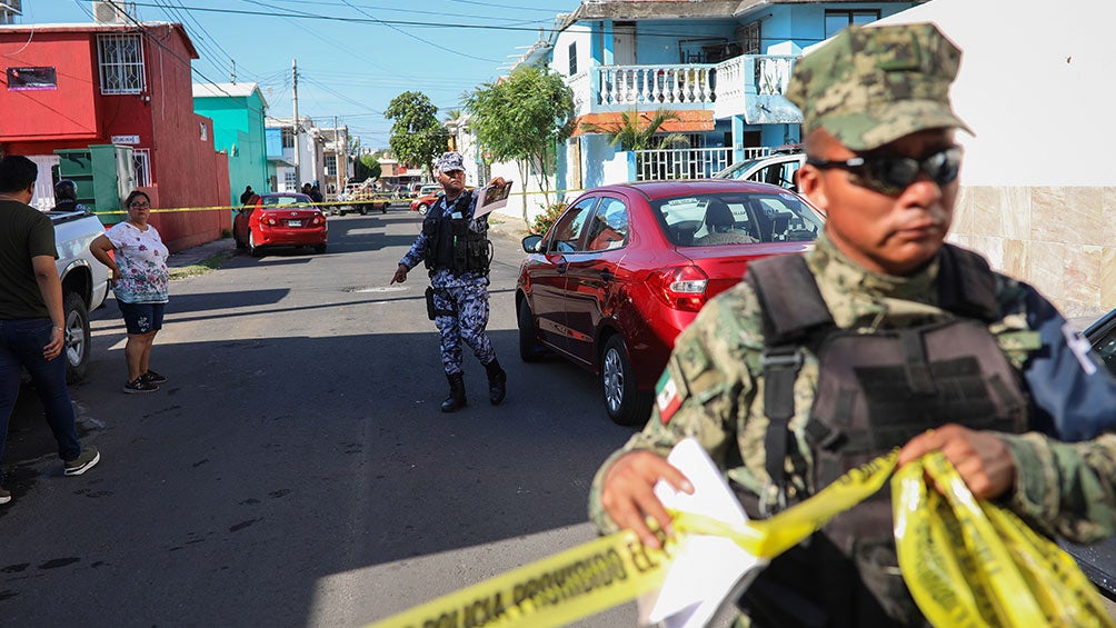 Autoridades acordonan zona en que Marcos Miranda fue secuestrado