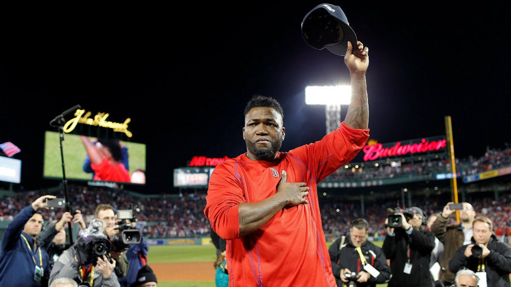 David Ortiz, durante un partido de la ALDS contra Cleveland Indian