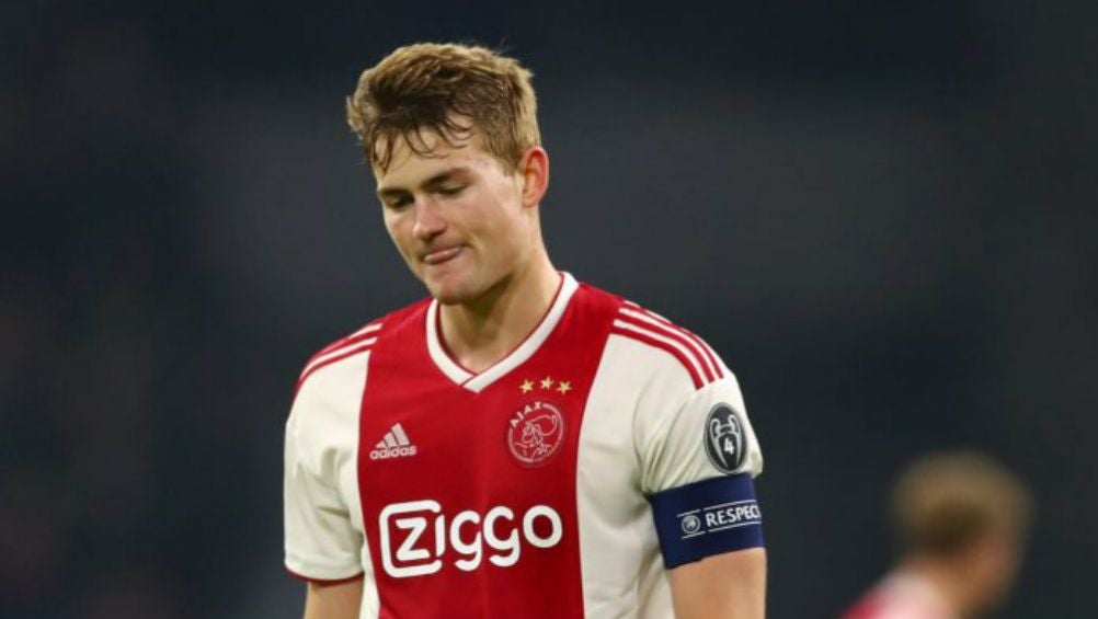 De Ligt, después de un partido del Ajax