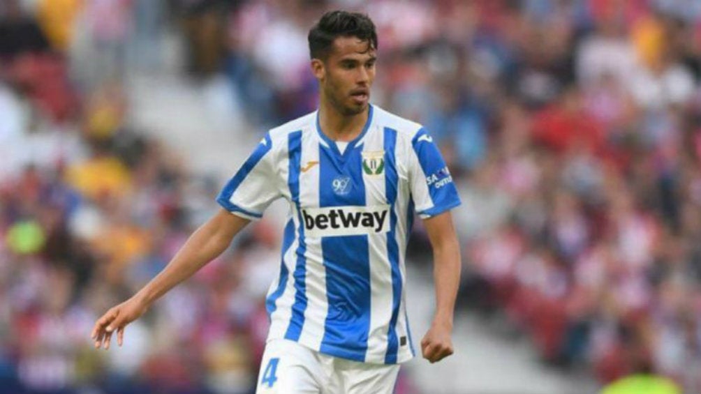 Diego Reyes durante un partido del Leganés