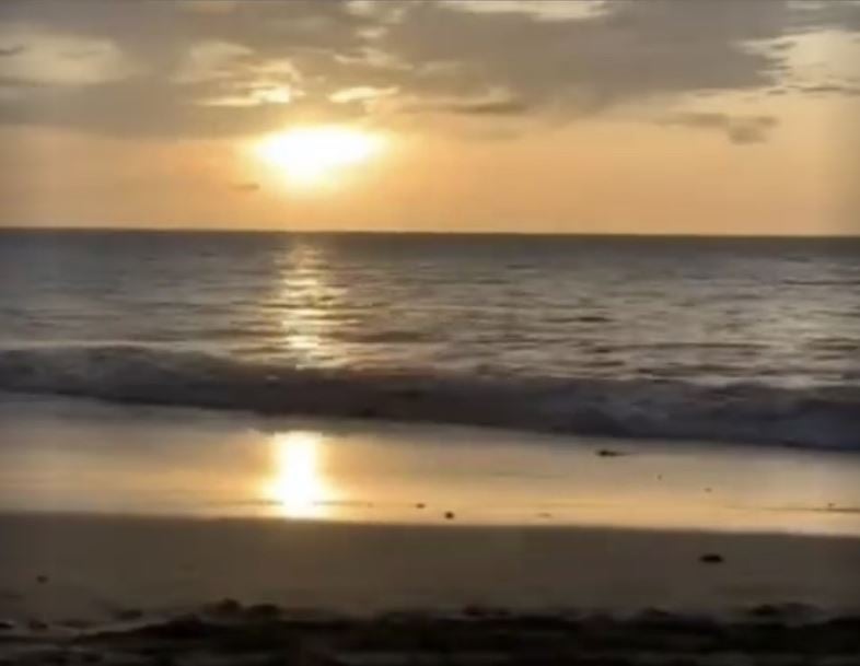 Panorámica de la playa de Costa Rica