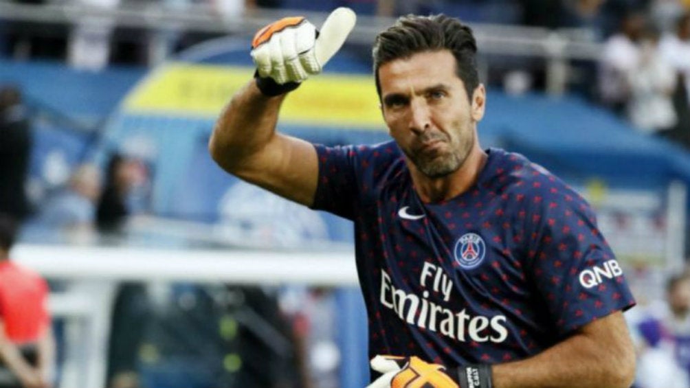 Buffon previo a un duelo con el PSG 