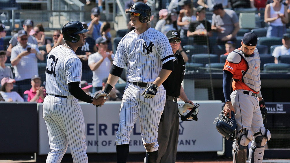 DJ LeMahieu, tras su vuelacerca contra los Astros