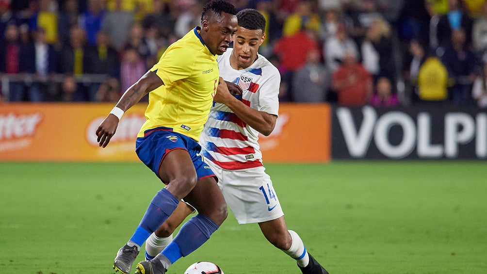 Renato, en un duelo de preparación previo a la Copa América