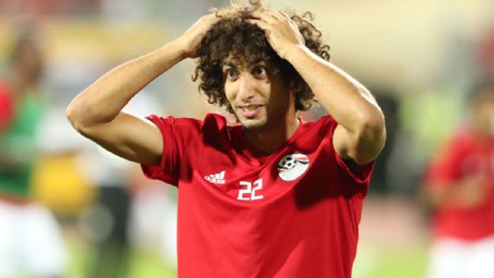 Amr Warda lamenta una acción en partido de Egipto