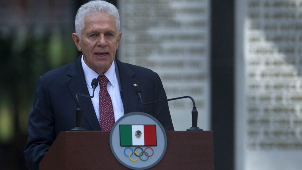 Carlos Padilla, durante una conferencia de prensa en el COM