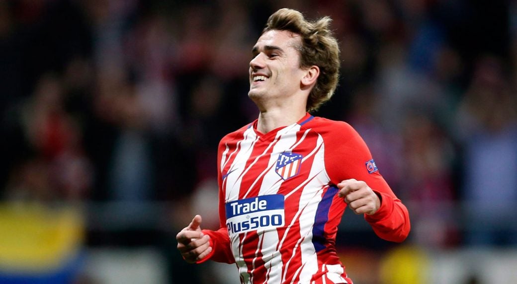 Griezmann, como jugador del Atlético