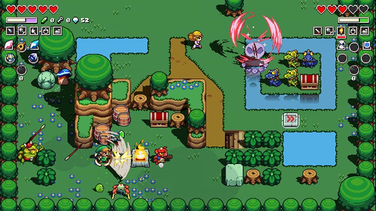 Cadence of Hyrule puede ser jugado en cooperativo