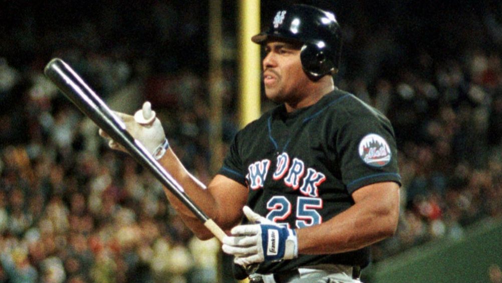 Bobby Bonilla en un partido con los Mets 