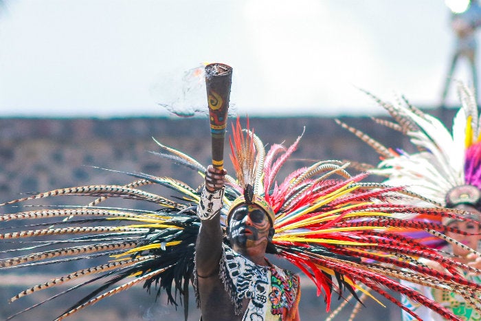 Encendido de Fuego Nuevo en Teotihuacán 