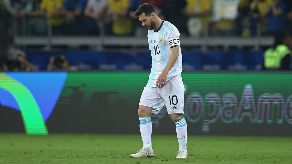 Lionel Messi lamenta derrota ante Brasil en Copa América