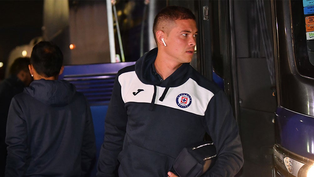 Martín Zúñiga antes de un partido de La Máquina