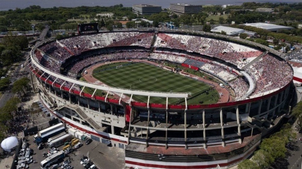 Vista panorámica del estadio Monumental