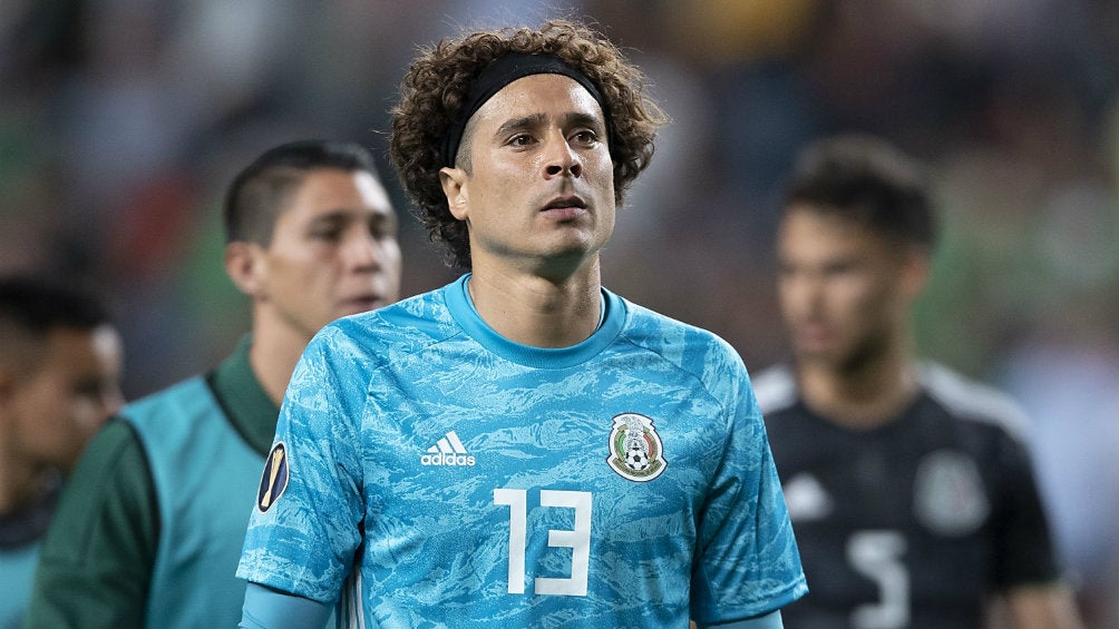 Guillermo Ochoa tras un encuentro ante Canadá 