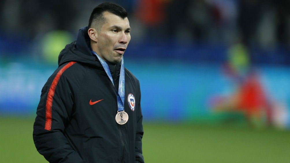 Gary Medel tras un encuentro ante Argentina