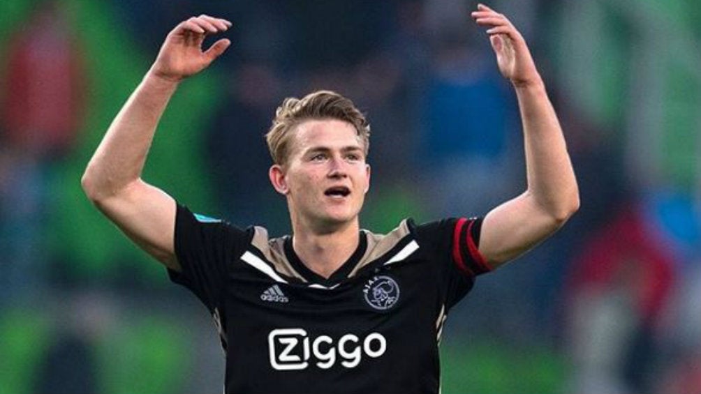 Matthijs de Ligt, en un partido del Ajax