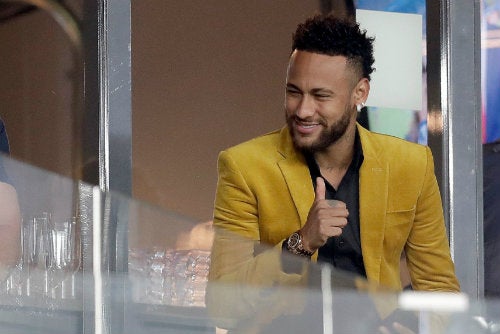 Neymar presente en la Final de la Copa América 