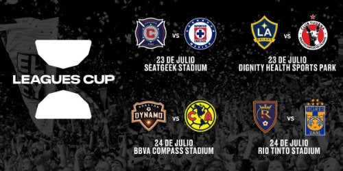 Duelos de la primera fase de la Leagues Cup 2019