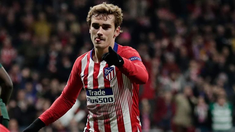 Griezmann, durante un juego del Atlético