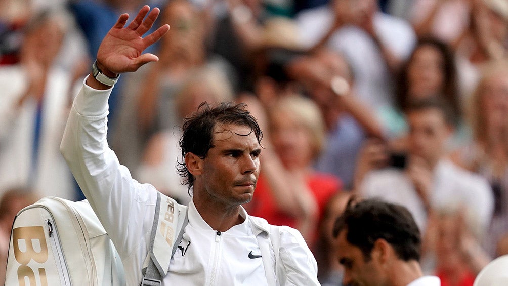 Rafael Nadal se despide de Wimbledon