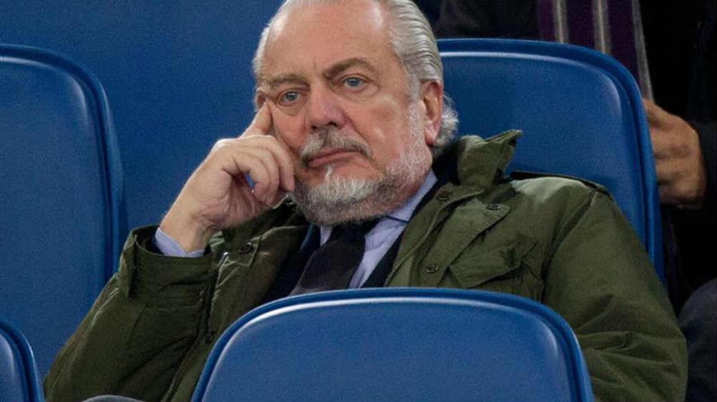 Aurelio De Laurentiis sigue las acciones del Nápoles