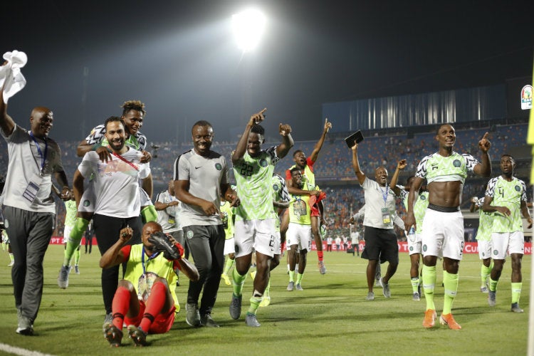 Nigeria festeja pase a Semifinales de Copa Africana