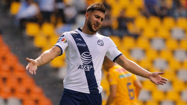 Lucas Cavallini, lamenta error en un duelo con Puebla 