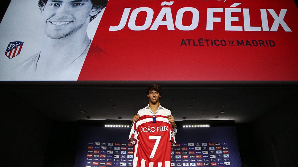 João Félix es, hasta ahora, el fichaje más caro de la Liga de España 2019-20