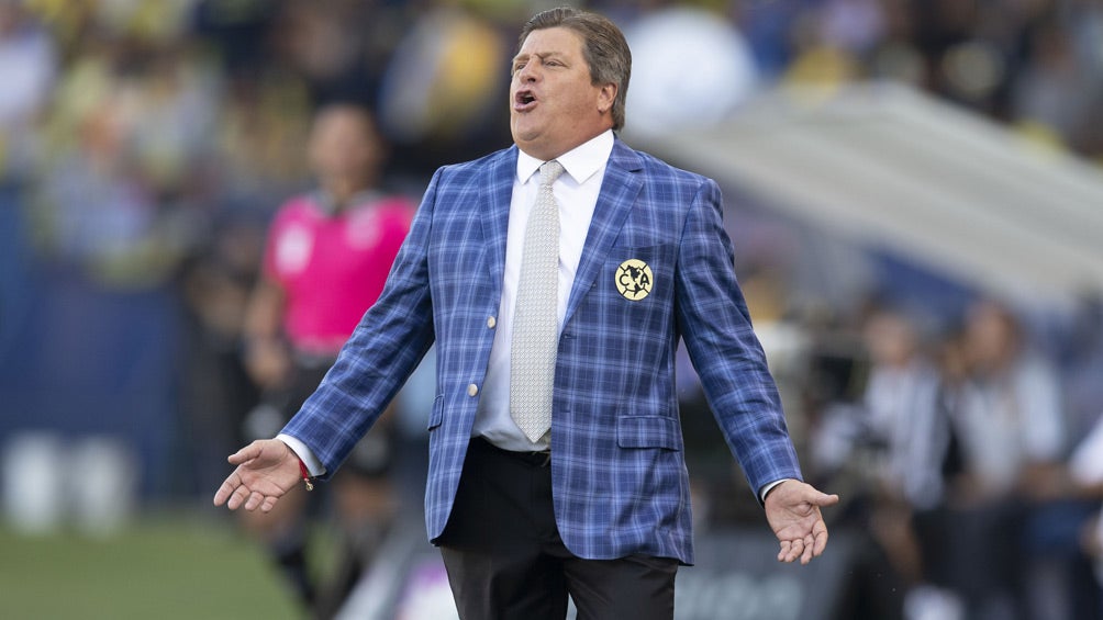 Miguel Herrera, durante el Campeón de Campeones 