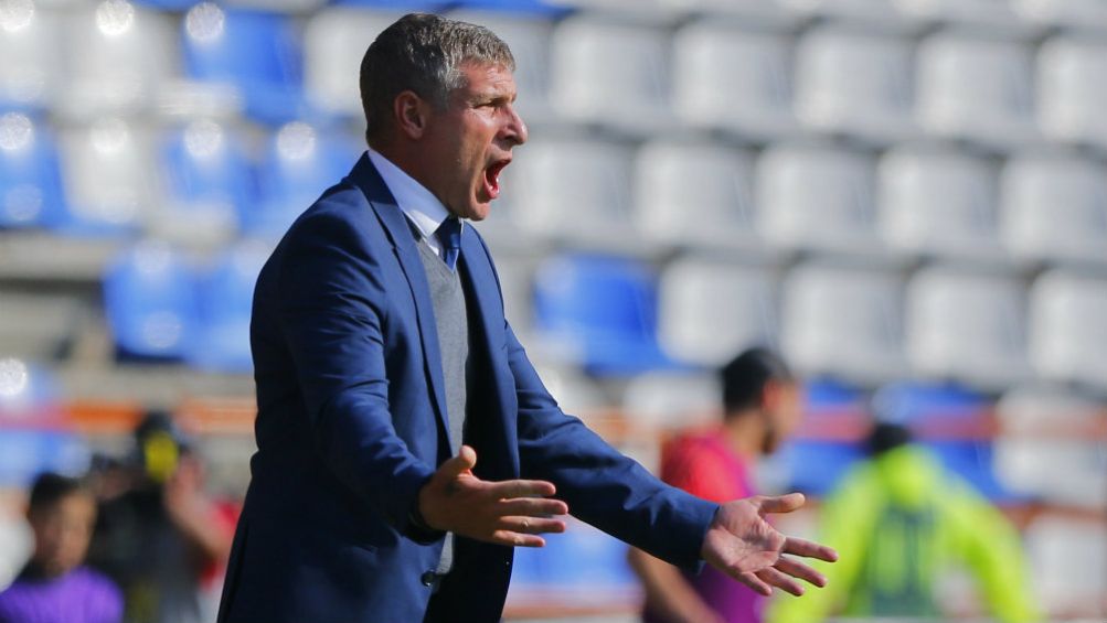 Martín Palermo lanza un grito en un juego de Pachuca