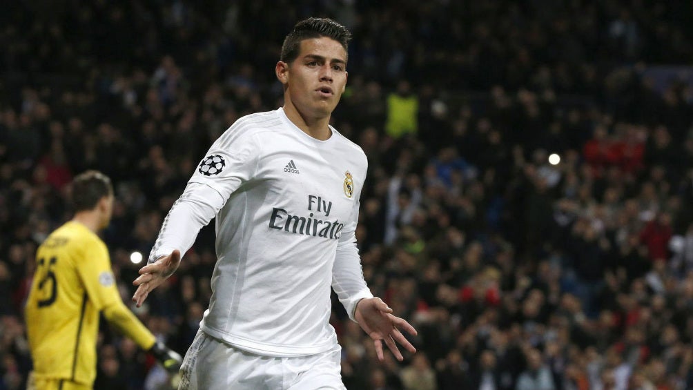 James Rodríguez llegó al Real Madrid después de que brilló en el Mundial de Brasil 2014