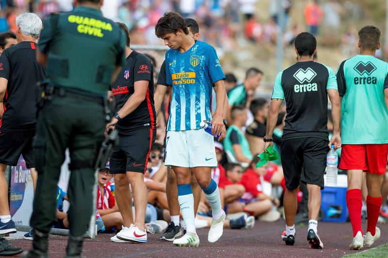 João Félix sale lesionado del juego vs Numancia 