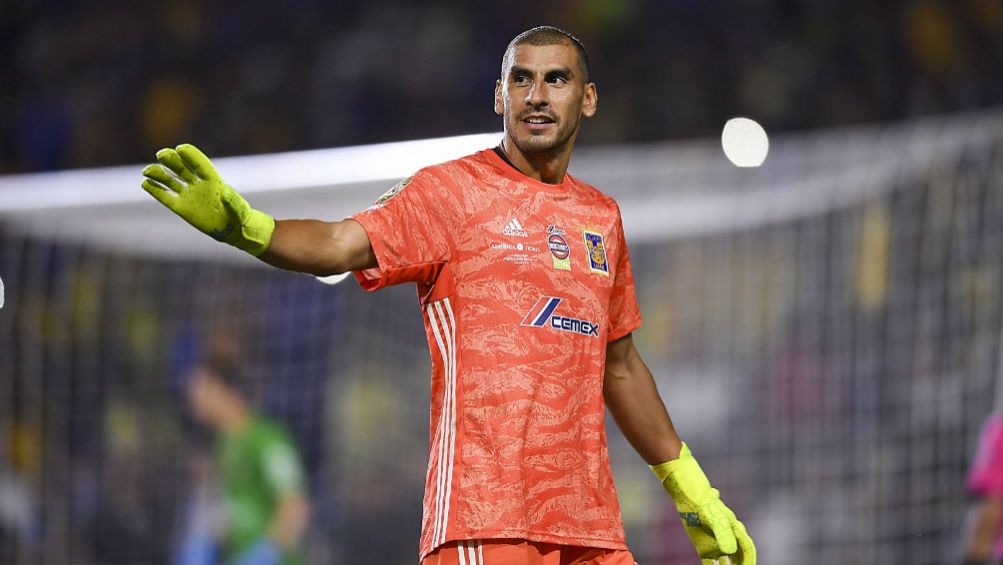 Nahuel Guzmán, durante el Campeón de Campeones 2019