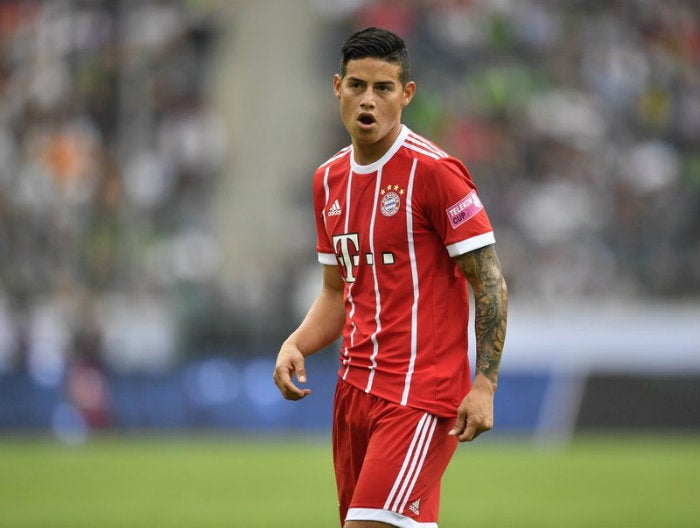 James, en su etapa como jugador del Bayern