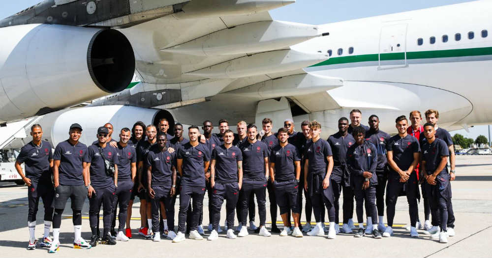 Plantilla del PSG prepara su viaje rumbo a tierras asiáticas