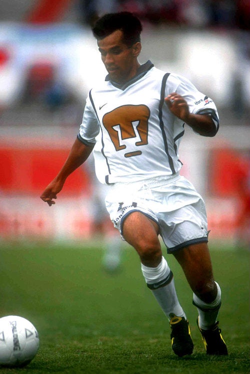 Jesús Olalde cuando jugaba en Pumas