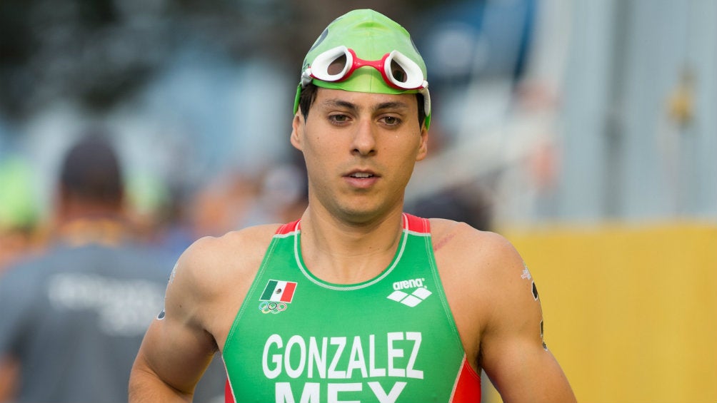 González, durante una competencia