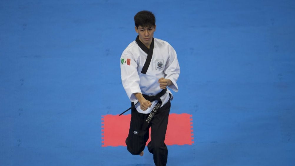 Marco Arroyo, durante una competencia