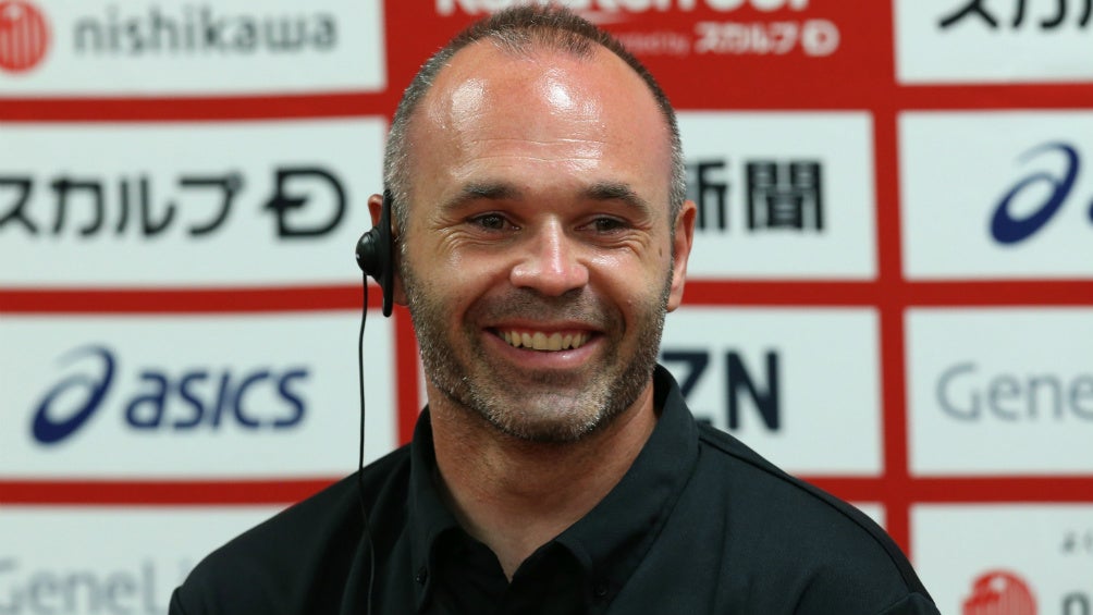 Andrés Iniesta salió del Barcelona para irse al Vissel Kobe