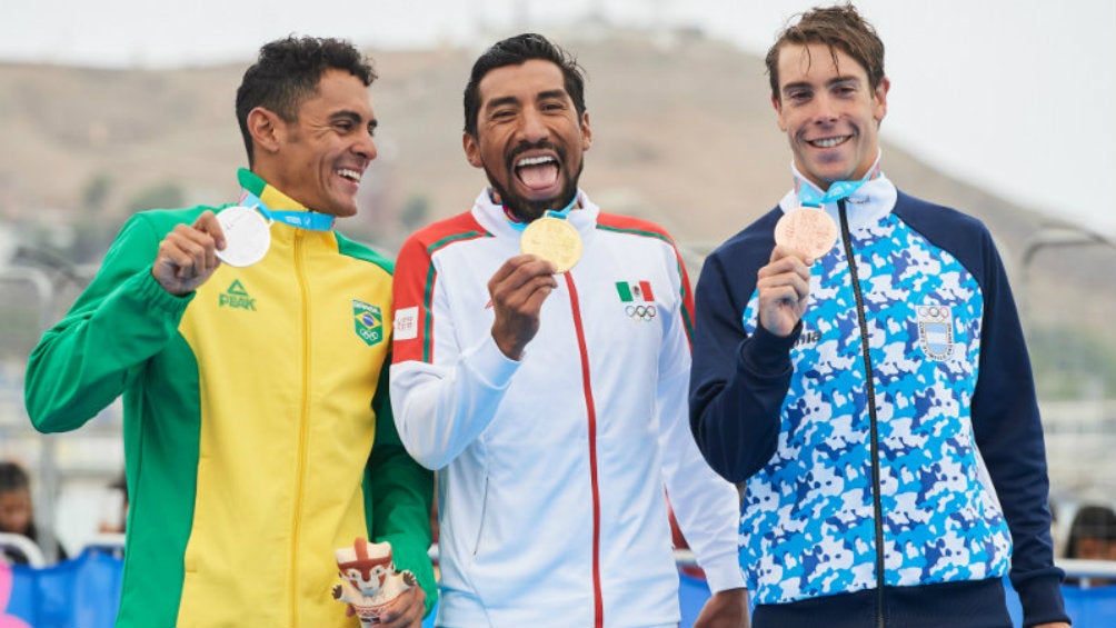 Ganadores de medallas en triatlón en Lima 2019 