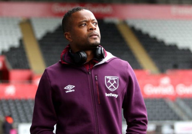 Evra, en su etapa como jugador del West Ham