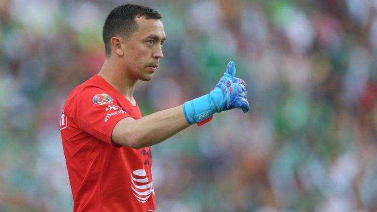 Agustín Marchesín tras un partido de América