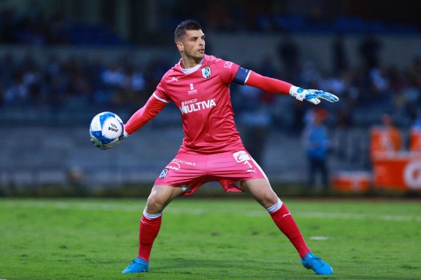 Volpi durante un compromiso con los Gallos Blancos 