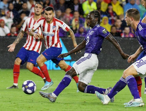 Acción durante el Juego de las Estrellas de la MLS