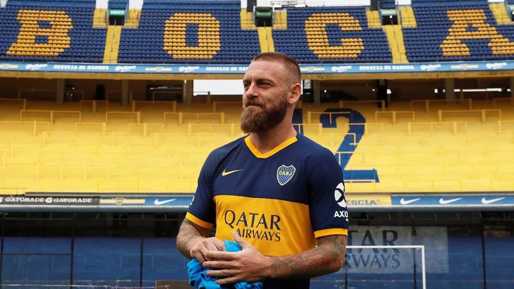 El italiano De Rossi, en La Bombonera de Boca Juniors