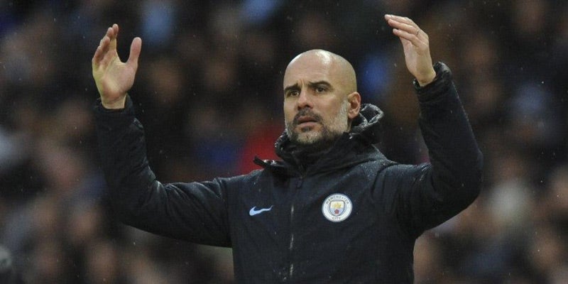 Pep Guardiola lamenta una falla del Manchester City 