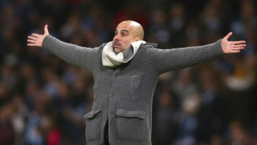 Pep Guardiola, entrenador del Manchester City 