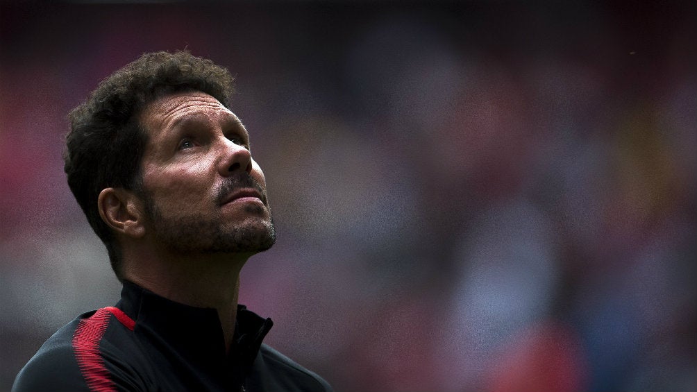 Diego Simeone, director técnico del Atlético de Madrid